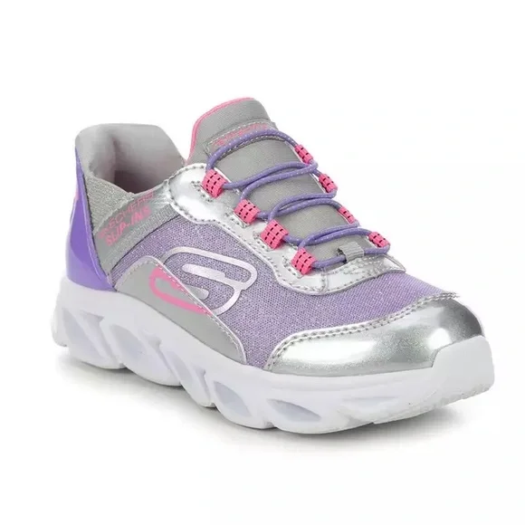 NIB GIRLS' SKECHERS FLEX GLIDE SLIP-INS RUNNING SHOES - Picture 2 of 8